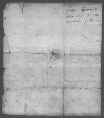 Thumbnail for Correspondence And Miscellaneous Records > 1807