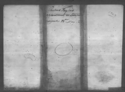 Thumbnail for Correspondence And Miscellaneous Records > 1807