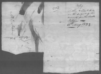 Thumbnail for Correspondence And Miscellaneous Records > 1823