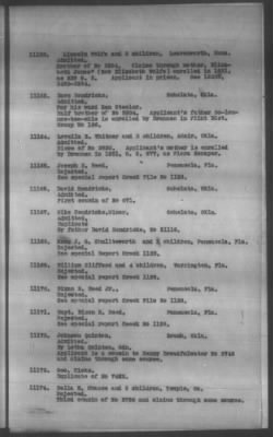 Thumbnail for Report Submitted By Guion Miller, Special Commissioner, May 28, 1909 > Volume 4, Applications 11,001-16,000