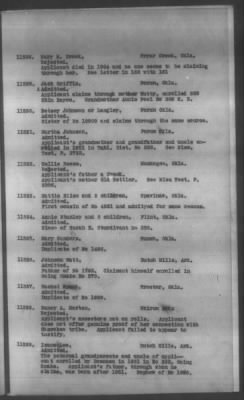 Thumbnail for Report Submitted By Guion Miller, Special Commissioner, May 28, 1909 > Volume 4, Applications 11,001-16,000