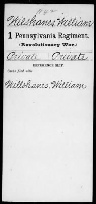 Thumbnail for William > Wilshanes, William