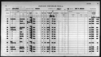 Thumbnail for Pima, Apache, Mohave-Apache of Camp Verde, Fort McDowell, and Salt River Reservations > 1932 - 1933