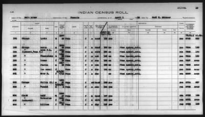 Thumbnail for Pima, Apache, Mohave-Apache of Camp Verde, Fort McDowell, and Salt River Reservations > 1932 - 1933