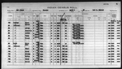 Thumbnail for Pima, Apache, Mohave-Apache of Camp Verde, Fort McDowell, and Salt River Reservations > 1932 - 1933