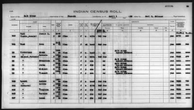 Thumbnail for Pima, Apache, Mohave-Apache of Camp Verde, Fort McDowell, and Salt River Reservations > 1932 - 1933