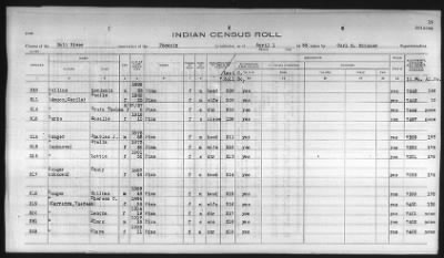 Thumbnail for Pima, Apache, Mohave-Apache of Camp Verde, Fort McDowell, and Salt River Reservations > 1932 - 1933