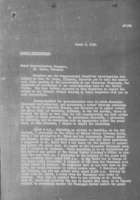 Thumbnail for Old German Files, 1909-21 > Special Investigation Concerning Alleged Misconduct of U. S. Attorney Karch (#8000-8108)