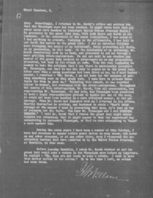 Thumbnail for Old German Files, 1909-21 > Special Investigation Concerning Alleged Misconduct of U. S. Attorney Karch (#8000-8108)