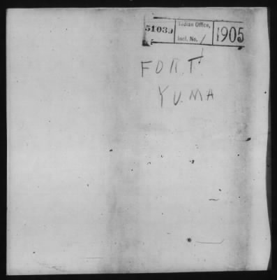 Thumbnail for Yuma and Cocopa > 1905 - 1929