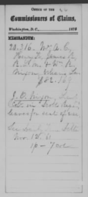 Orleans > A. C. Nixon and R. L. M. Nixon and James R. Nixon and Henry K. Nixon and Wm. R. Nixon and James W (20316)