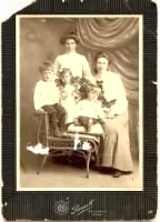 Thumbnail for Charlie, Mother, Sister, brother Bob and Aunt. 1904 in Omaha, Nebraska