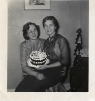 Martha at 17 with Lillian