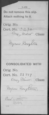 Thumbnail for Company [Blank] > Boughton, Myron (WC3230)