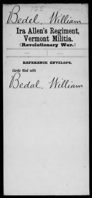 William > Bedel, William