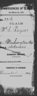 Thumbnail for Washington > William D. Rogers (2216)