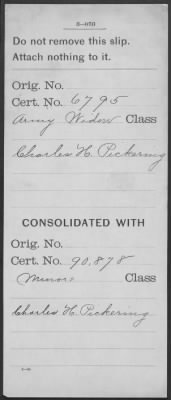 Thumbnail for Company [Blank] > Pickering, Charles H (WC6795)