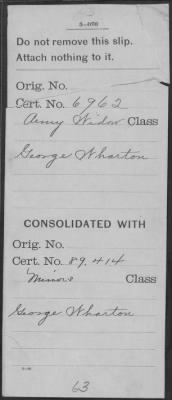 Thumbnail for Company [Blank] > Wharton, George (WC6962)