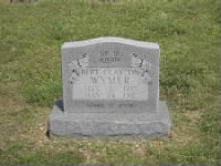 Thumbnail for Wymer, Bert Clayton Tombstone.jpg