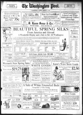 March > 1-Mar-1914