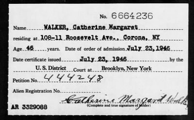 Thumbnail for 1946 > WALKER, Catherine Margaret