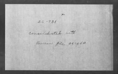 Bureau Section Files, 1909-21 > [Blank] (#26831)