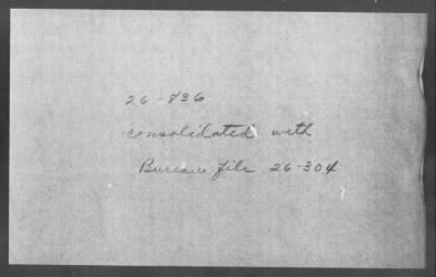 Bureau Section Files, 1909-21 > [Blank] (#26836)