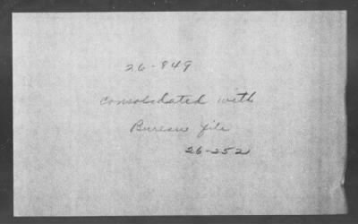 Bureau Section Files, 1909-21 > [Blank] (#26849)