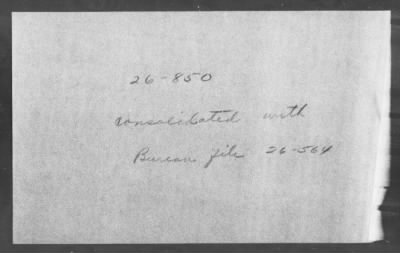 Bureau Section Files, 1909-21 > [Blank] (#26850)