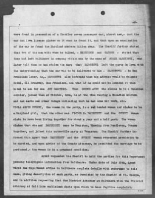 Bureau Section Files, 1909-21 > POSSIBLE VIOL. NATIONAL MOTOR VEHICLE THEFT ACT (#26860)