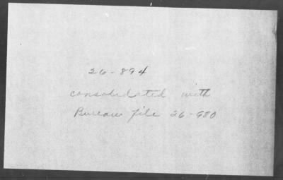 Bureau Section Files, 1909-21 > [Blank] (#26894)
