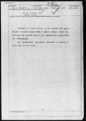 Old German Files, 1909-21 > Joseph Flou (#92722)