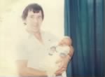 Thumbnail for Dad with me on the day I was born