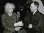 Thumbnail for Albert Einstein receiving American Citzenship Certificate