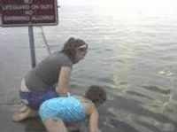 Thumbnail for Jenna and Valerie at olcott beach