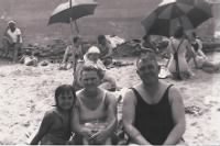 Thumbnail for Mom At Hampton Beach with Nana & Grampy