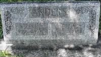 Thumbnail for E. And Ella Anders Headstone