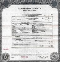 Thumbnail for Birth Certificate for Wanda Louise Anders