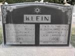 Thumbnail for Kate & Isidor Klein tombstone