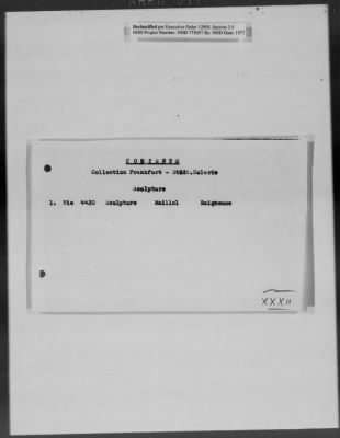 Thumbnail for Cultural Object Movement And Control Records > Out-Shipment 3 (May 17, 1946)