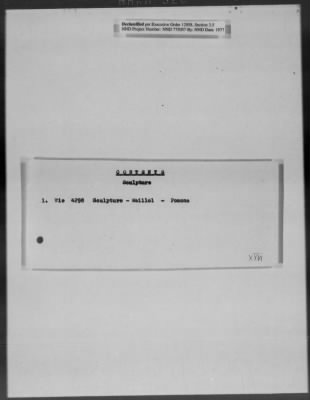 Thumbnail for Cultural Object Movement And Control Records > Out-Shipment 3 (May 17, 1946)