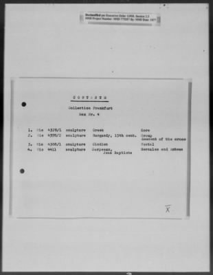 Thumbnail for Cultural Object Movement And Control Records > Out-Shipment 3 (May 17, 1946)