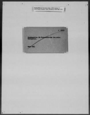 Thumbnail for Cultural Object Movement And Control Records > Out-Shipment 3 (May 17, 1946)