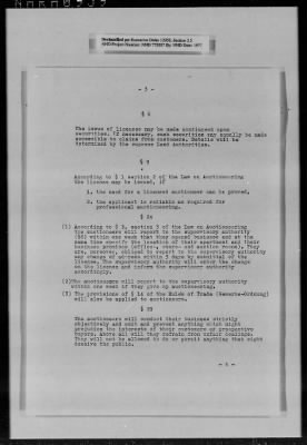 Administrative Records > Art Dealers' Licensing: Directive Of December 6, 1946