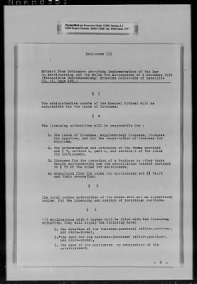 Administrative Records > Art Dealers' Licensing: Directive Of December 6, 1946