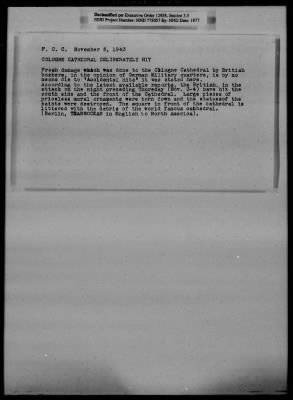 General Records > Roberts Commission Press Clippings, July 1943-December 1944