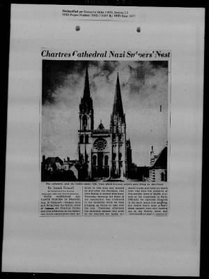 Thumbnail for General Records > Roberts Commission Press Clippings, July 1943-December 1944