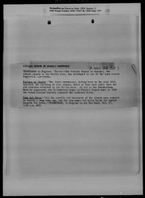 Thumbnail for General Records > Roberts Commission Press Clippings, July 1943-December 1944