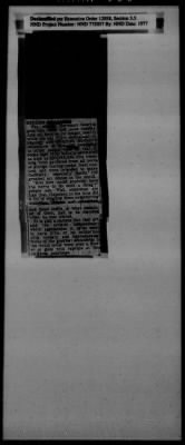 Thumbnail for General Records > Roberts Commission Press Clippings, June 1945-July 1945