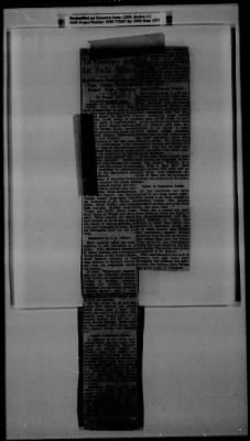 Thumbnail for General Records > Roberts Commission Press Clippings, June 1945-July 1945